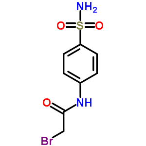 Structure of 2-bromo-N-(4-sulfamoylphenyl)acetamide