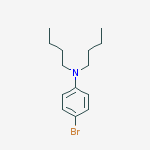 Structure of Benzenamine, 4-bromo-N,N-dibutyl-