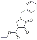 Ethyl 1-benzyl-4,5-dioxopyrrolidine-3-carboxylate结构式