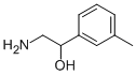 Structure of Benzenemethanol, a-(aminomethyl)-3-methyl-