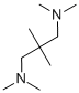 N,N,N,N-四甲基-2,2-二甲基-1,3-丙二胺结构式