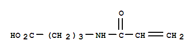 4-(acryloylamino)butanoic acid结构式