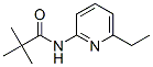 Structure of PROPANAMIDE,N-(6-ETHYL-PYRIDIN-2-YL)-2,2-DIMETHYL-