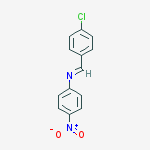 Structure of p-chlorobenzylidene-(4-nitrophenyl)-amine