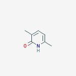 Structure of 2(1H)-Pyridinone, 3,6-dimethyl-