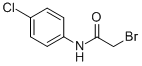 Structure of acetamide, 2-bromo-N-(4-chlorophenyl)-