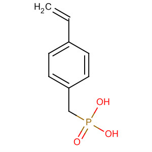Structure of Phosphonic acid, [(4-ethenylphenyl)methyl]-