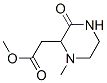 Structure of METHYL (1-METHYL-3-OXOPIPERAZIN-2-YL)ACETATE