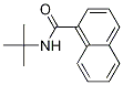 N-TERT-BUTYLNAPHTHALENE-1-CARBOXAMIDE结构式