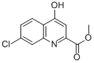 Structure of METHYL 7-CHLORO-4-HYDROXYQUINOLINE-2-CARBOXYLATE