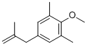 Structure of 3-(3,5-DIMETHYL-4-METHOXYPHENYL)-2-METHYL-1-PROPENE