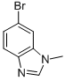 Structure of 6-BROMO-1-METHYL-1H-BENZO[D]IMIDAZOLE