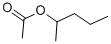 Structure of sec-Amyl acetate
