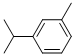 Structure of M-CYMENE