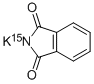 Structure of PHTHALIMIDE-15N POTASSIUM SALT