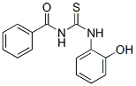 1-(2-Hydroxyphenyl)-3-benzoylthiourea结构式