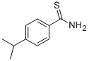 Structure of 4-ISOPROPYLBENZENECARBOTHIOAMIDE