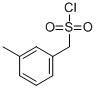 Structure of Benzenemethanesulfonyl chloride, 3-methyl-