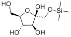 Structure of TRIMETHYLSILYL-D(-)FRUCTOSE