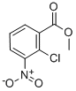 Structure of METHYL 2-CHLORO-3-NITROBENZOATE