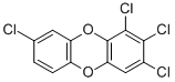 Structure of 1,2,3,8-TETRACHLORODIBENZO-PARA-DIOXIN