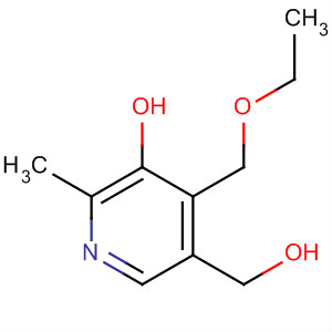 Structure of 3-Pyridinemethanol, 4-(ethoxymethyl)-5-hydroxy-6-methyl-