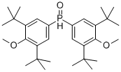 双(3,5-二叔丁基-4-甲氧基苯基)氧化膦结构式