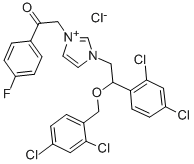 Structure of Fludazonium Chloride