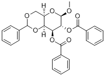 Structure of METHYL-2,3-DI-O-BENZOYL-4,6-O-BENZYLIDENE-BETA-D-GALACTOPYRANOSIDE