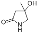Structure of 4-HYDROXY-4-METHYLPYRROLIDIN-2-ONE