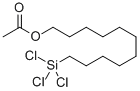 Structure of 11-ACETOXYUNDECYLTRICHLOROSILANE