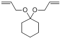 Chemical structure of CYCLOHEXANONE DIALLYLACETAL