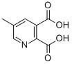 Structure of 5-Methylpyridine-2,3-dicarboxylic acid