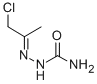 (1-chloropropan-2-ylideneamino)urea结构式