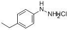Structure of 4-Ethylphenylhydrazine hydrochloride