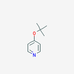 Structure of 4-(1,1-DIMETHYLETHOXY)-PYRIDINE