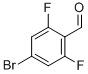 Structure of 4-BROMO-2,6-DIFLUOROBENZYLALDEHYDE