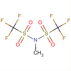 Structure of Methanesulfonamide, 1,1,1-trifluoro-N-methyl-N-[(trifluoromethyl)sulfonyl]-