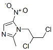 Structure of 1-(2,3-Dichloropropyl)-2-methyl-5-nitro-1H-imidazole