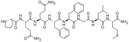 Structure of SUBSTANCE P (4-11)