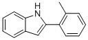 Structure of 1H-Indole, 2-(2-methylphenyl)-