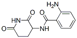 Structure of BENZAMIDE, 2-AMINO-N-(2,6-DIOXO-3-PIPERIDINYL)-