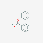 Structure of 5-methyl-2-(4-methylphenyl)benzoic Acid