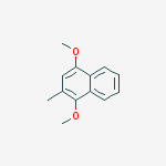 Naphthalene, 1,4-dimethoxy-2-methyl-结构式