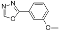 1,3,4-OXADIAZOLE, 2-(3-METHOXYPHENYL)-结构式