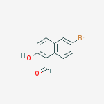 Structure of 6-Bromo-2-hydroxy-1-naphthaldehyde