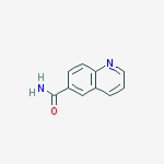 Structure of quinoline-6-carboxamide
