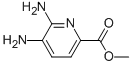 Structure of 2-PYRIDINECARBOXYLIC ACID 5,6-DIAMINO-,METHYL ESTER