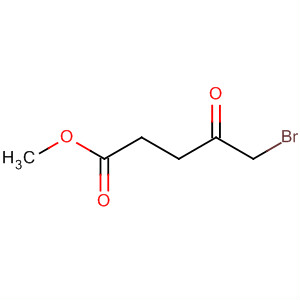 Pentanoic acid, 5-bromo-4-oxo-, methyl ester结构式