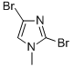 Structure of 2,4-DIBROMO-1-METHYL-1H-IMIDAZOLE